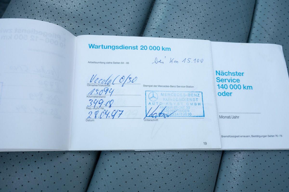 Mercedes-Benz Classe E (1992) — photo 53