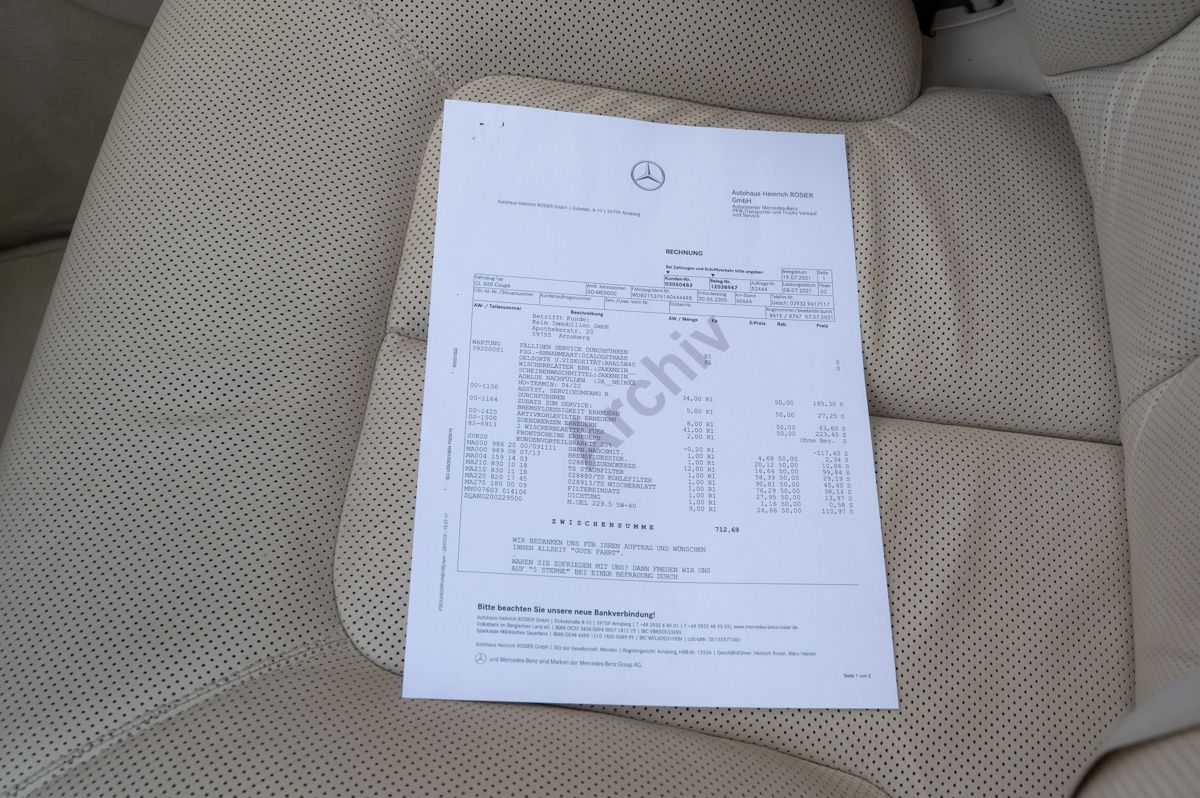Mercedes-Benz CL-Klasse (2004) — صورة 81