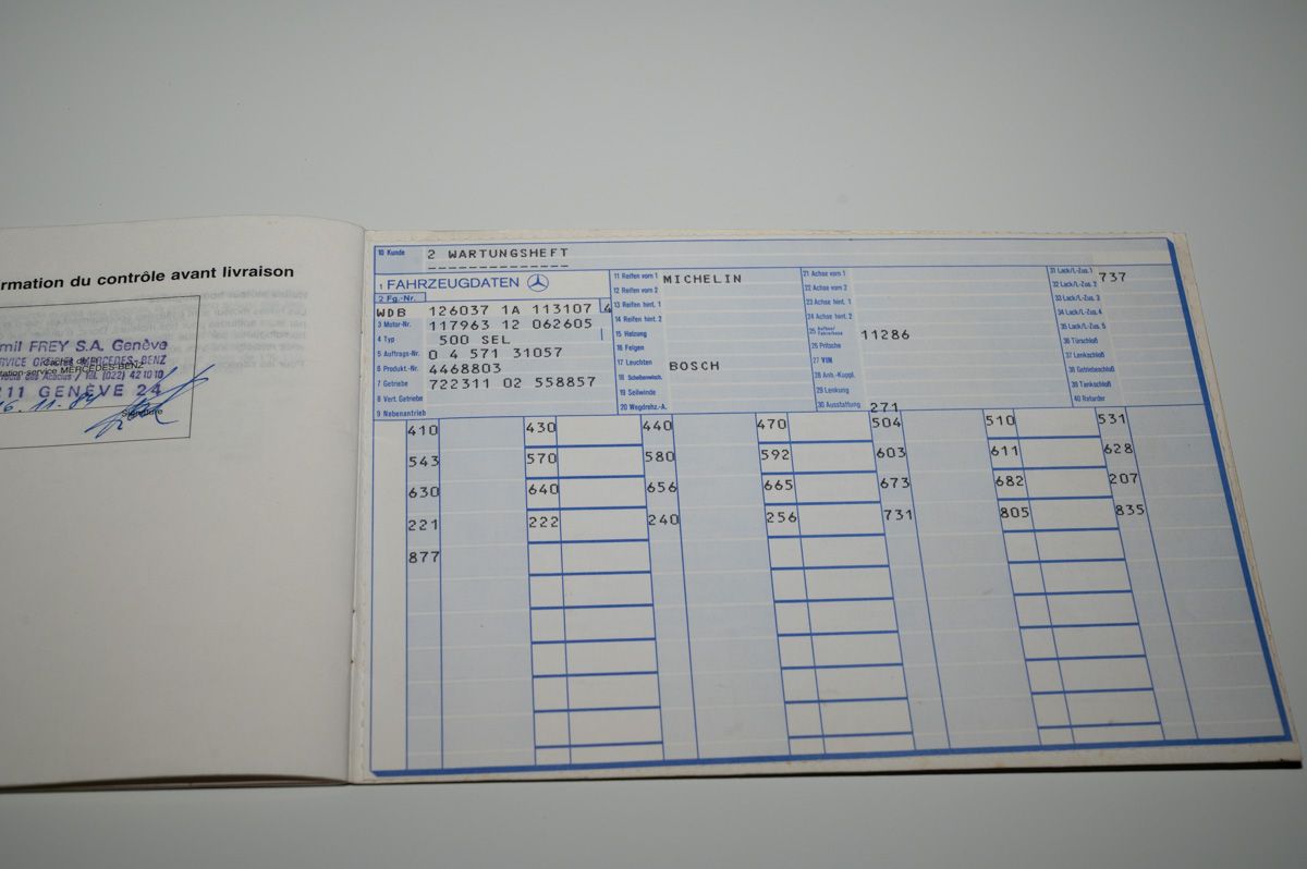 Mercedes-Benz S-Klasse (1984) — foto 38